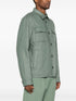 button-up brushed shirt jacket